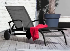 Bain de soleil Elégance avec accoudoirs