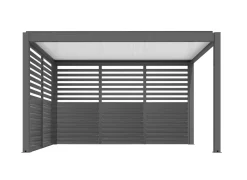 Claustra coulissant côté 3M pour pergola autoportée