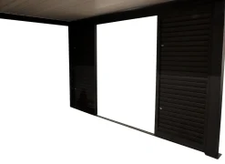 Claustra coulissant côté 3M pour pergola autoportée