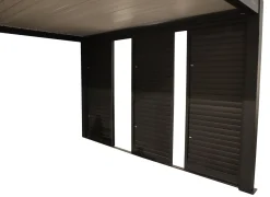 Claustra ouvrant côté 3M pour pergolas adossées