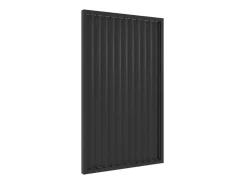 Claustra vertical côté 4 m pour pergola adossée