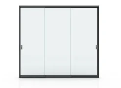 Cloison vitrée côté 3M pour pergola Summer