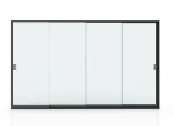 Cloison vitrée côté 4M pour pergola Summer
