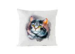 Coussin décor Animaux imprimés 45 x 45 cm