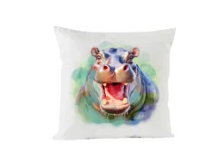Coussin décor Animaux imprimés 45 x 45 cm