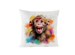 Coussin décor Animaux imprimés 45 x 45 cm