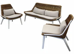 Ensemble détente Como (2 fauteuils + canapé 3 places)