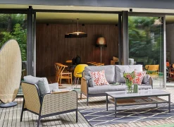 Ensemble détente Raphia (2 fauteuils + 1 canapé 2 places)