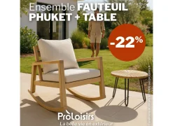 Offre Fauteuil Phuket / Table Coffee