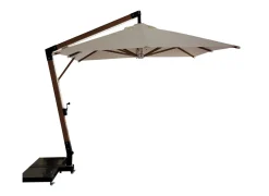 Parasol déporté Luxe 3x3