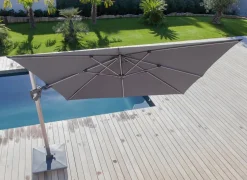 Parasol déporté NH 3 x 3 m orientable
