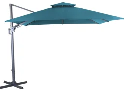 Parasol déporté NH 3x3 m orientable et ventilé