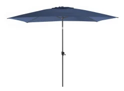 Parasol droit aluminium 3 x 2 m