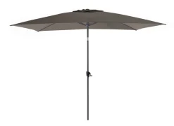 Parasol droit aluminium 3 x 2 m