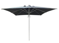 Parasol droit aluminium 3x3 m