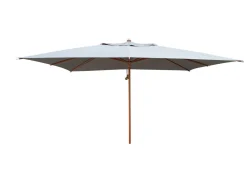 Parasol droit bois 3 x 4 m