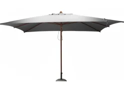 Parasol droit bois 3 x 4 m