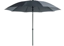 Parasol droit Ø 270 cm (coloris mât/toile assortis)