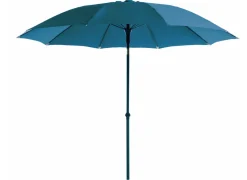 Parasol droit Ø 270 cm (coloris mât/toile assortis)