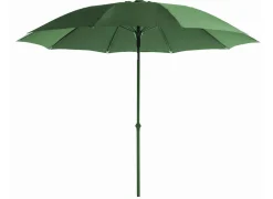Parasol droit Ø 270 cm (coloris mât/toile assortis)