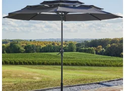 Parasol droit ø 300 cm US Strates