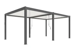 Pergola autoportée Mira 6x3.5 m Solaire