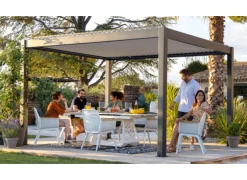 Pergola autoportée Zéphir 3x4 m motorisée
