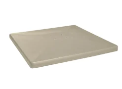 Pied béton 90 kg coloris crème