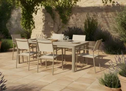 Table Alma 160/210 cm, plateau céramique