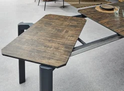 Table Doelan II 180/240 cm, plateau HPL