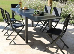Table Elise 140/240 cm, plateau céramique