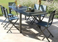 Table Elise 140/240 cm, plateau céramique