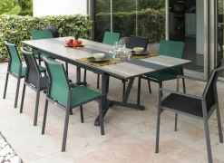 Table Galléo 180/230/280 cm, plateau HPL