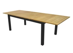 Table Madagascar 180/260 cm, plateau teck FSC®