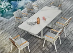 Table Oléron 180/240 cm, plateau Kedra®