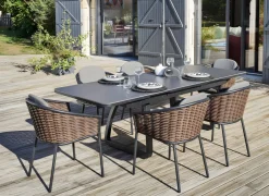 Table Oléron 180/240 cm, plateau Kedra®