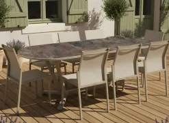 Table Ovale Vita 200/260 cm, plateau HPL
