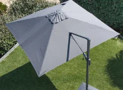 Toile pour parasol déporté 3 x 3 m orientable